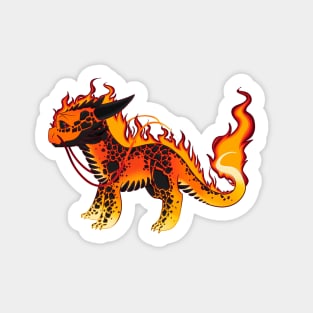 fire fury dragon Sticker